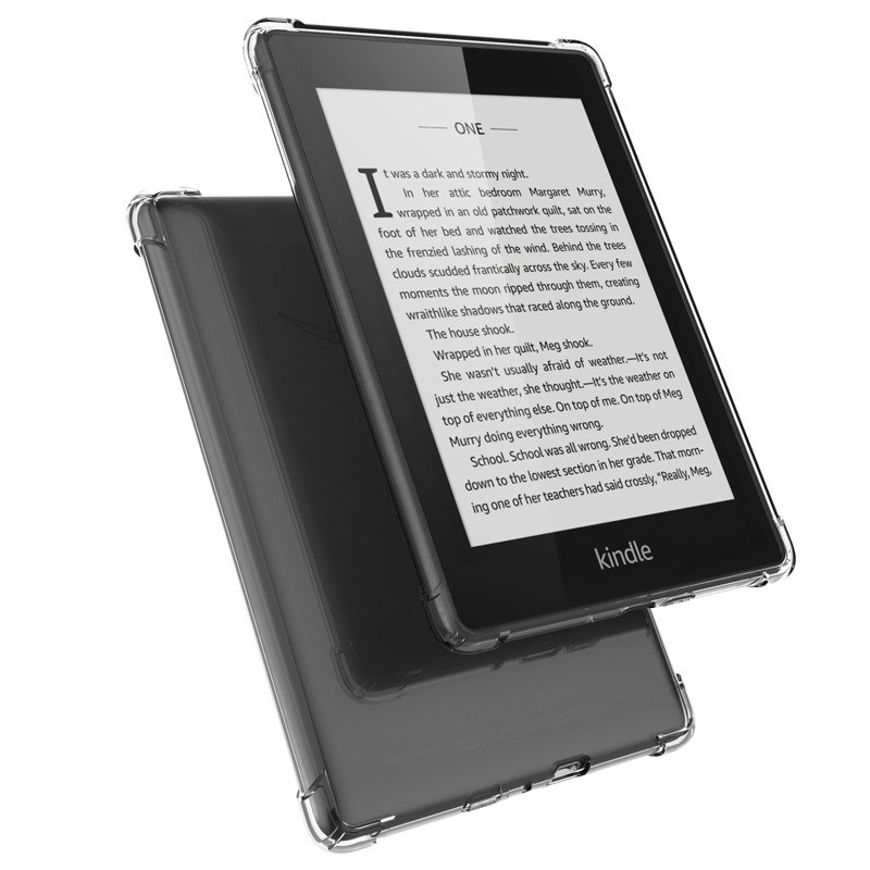 适用亚马逊Kindle Paperwhite4电纸书阅读器气囊款防摔平板透明全包硅胶保护套2018 6寸轻薄软壳
