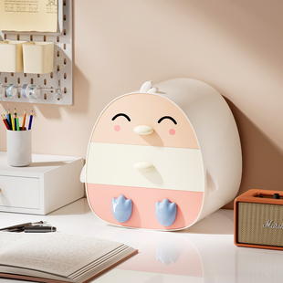 桌面收纳盒可爱高颜值整理储物盒笔杂物办公书桌宿舍抽屉盒置物架