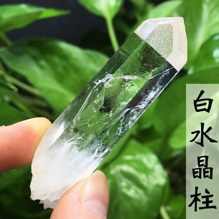 天然白水晶簇状六棱柱子原石骨干单尖长条柱家居办公桌面饰品摆件使用感如何?