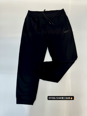 达依空间加肥加大码秋冬加绒运动裤特大码胖子穿保暖裤子56L124