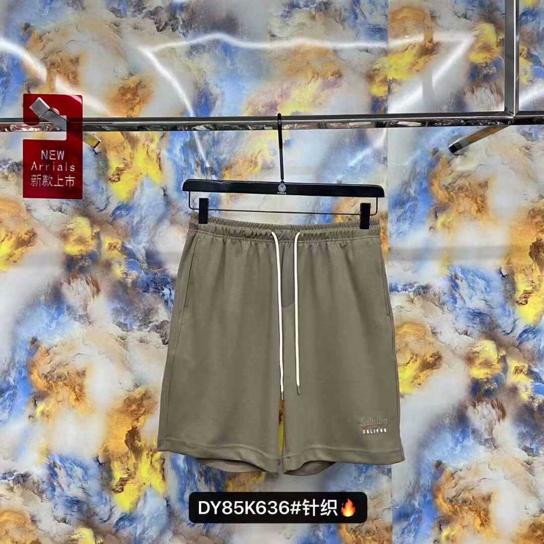 达依空间夏季薄款男士纯棉宽松休闲五分裤运动短裤加大码85K636