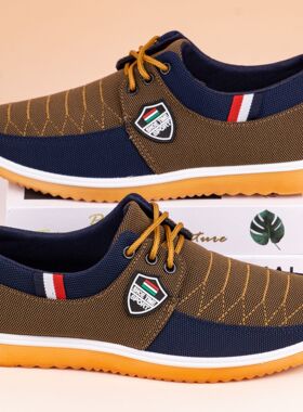 2026春季老北京布鞋男透气轻便防滑耐磨工作鞋百搭舒适休闲帆布鞋