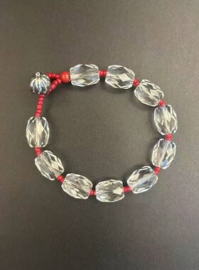 琉璃现代简约时尚璃暄手链女高级感本命年红色手串时尚红绳配饰GH