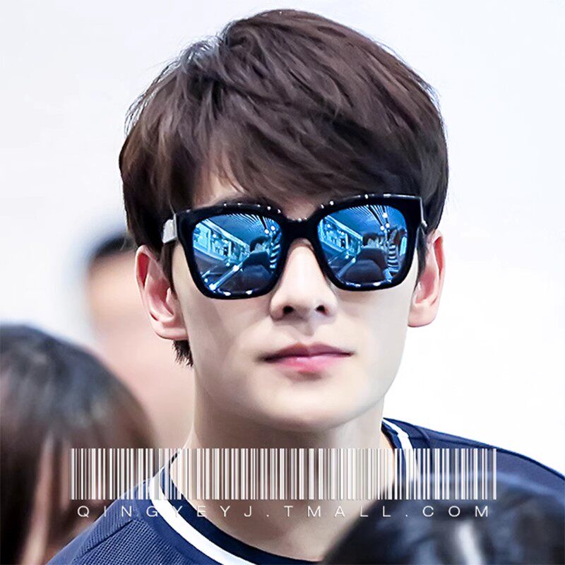 清也男士偏光墨镜开车个性帅气男士开车专用太阳眼镜防紫外线潮酷