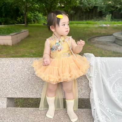 【新品特价】宝宝周岁新中式礼服