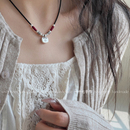 一十七手作 原创国风足银999实心平安福锁招财铜钱项链生日礼物女