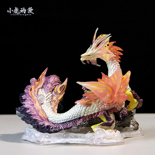 怪物猎人CFB泡狐龙手办 生日礼物送男生 雄火龙模型摆件游戏周边