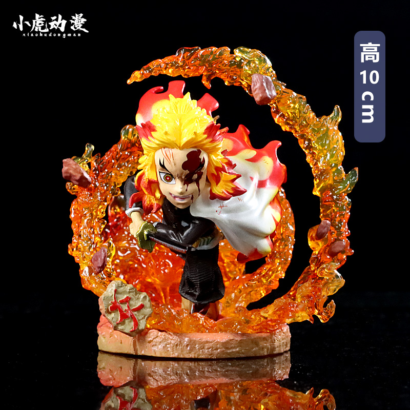 鬼灭之刃炎柱炼狱杏寿郎手办