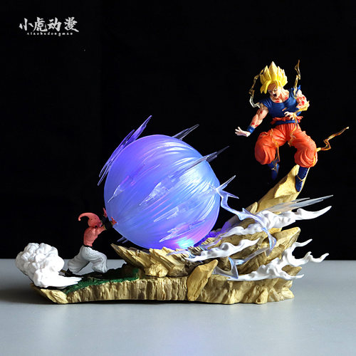 布欧vs悟空可发光GK手办