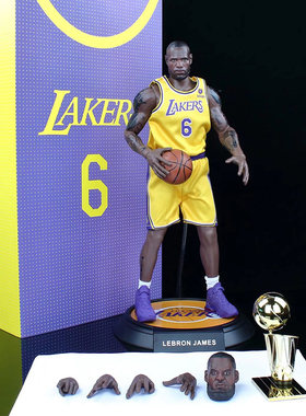 nba篮球明星勒布朗詹姆斯人偶