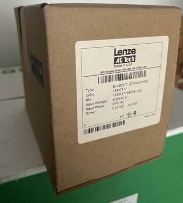 伦茨Lenze变频器 ESMD37L4TXA 0.37KW 380V.询价