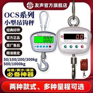 500kg公斤1t 上海友声100200300 吨吊秤电子吊钩秤吊磅挂钩称家用
