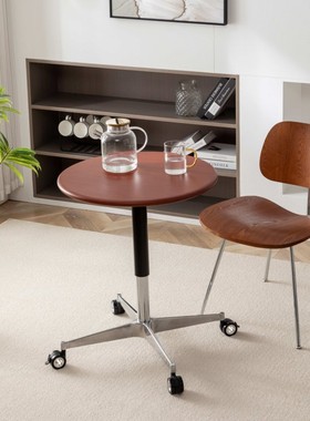 L7升降金属脚家用办公商用台脚可移动十字脚高度可调咖啡桌脚B04