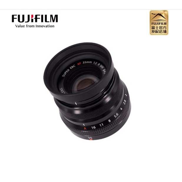 现货国行适用富士镜头 XF 35mm F2.0 R WR 定焦镜头热像虚化镜头
