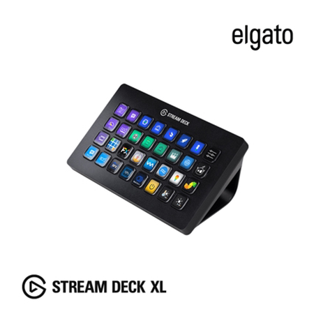 Elgato Stream Deck XL 32键直播导播切换台宏按键可编程快捷键盘