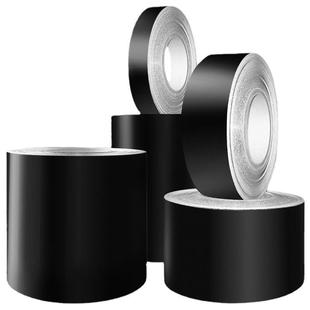 黑色汽车贴纸划痕遮挡遮盖前后保险杠长条侧门车身防水胶带大面积