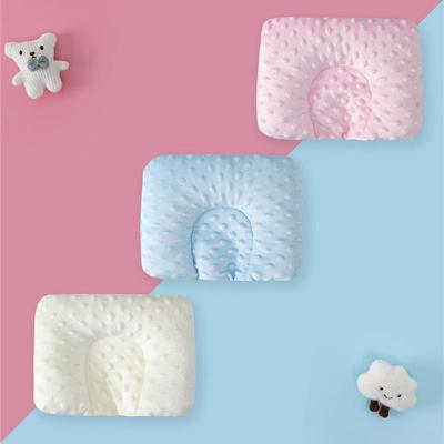 蒂诗鹿秋冬季婴儿U型枕豆豆绒0-2岁新生儿婴儿枕厂家宝宝婴儿枕头