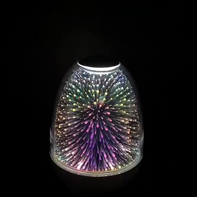 亚马逊新款led炫彩氛围灯音响星空圣诞插卡串联tws创意蓝牙音箱