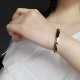 新款 饰配饰不掉色手环手镯女 钛钢精致多切面简约时尚 玫瑰金饰品装