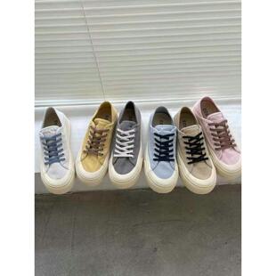 。女鞋新款厚底2025帆布鞋女高级板鞋两穿懒人一脚蹬女鞋7782-30