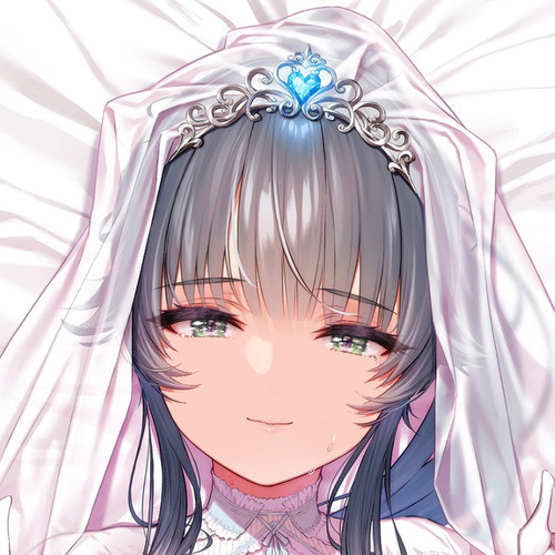 c104Ogre先生新作魔法少女凉叶 周边等身抱枕套动漫二次元日版