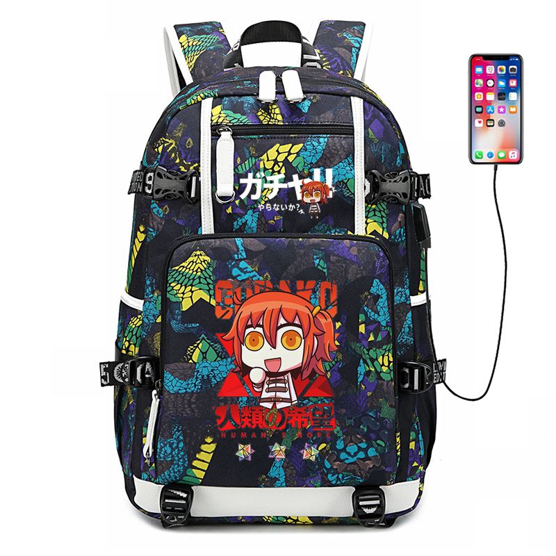 2024热卖动漫FGO咕哒子fate周边贞德saber男女时尚简约双肩背包学