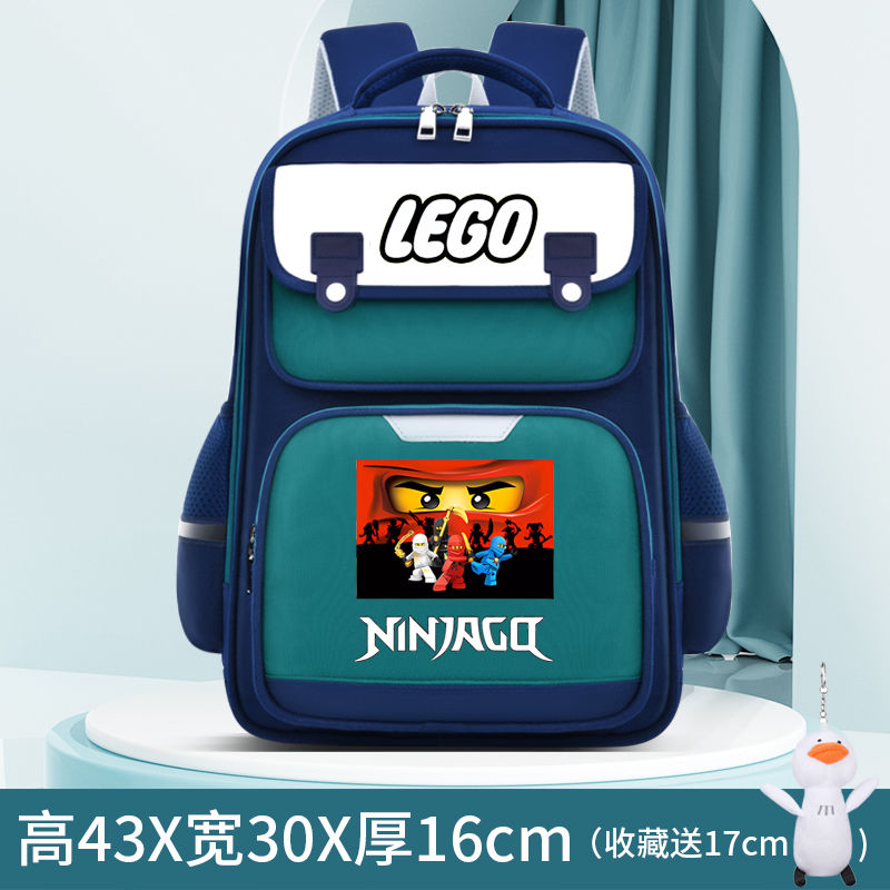 2024幻影忍者书包小学生乐le高大容量减负双肩背包1234年级男生男