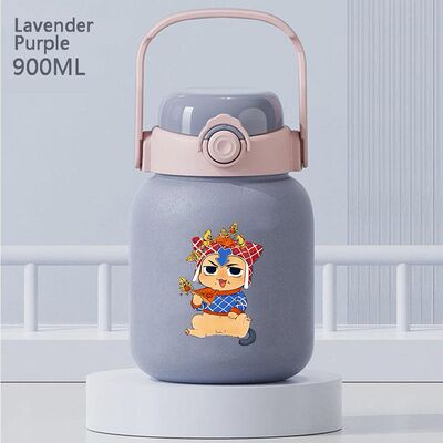 2024jojo的奇妙冒险盖多米斯达周边手提杯不锈钢保温杯随行直饮杯