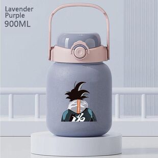 2024七龙珠悟空包新款不锈钢便携随行保温水杯一盖双饮直饮杯大容