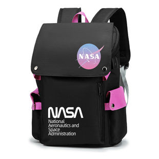 2025NASA联名学生背包女双肩包欧美潮牌宇航员美国宇航局书包男生