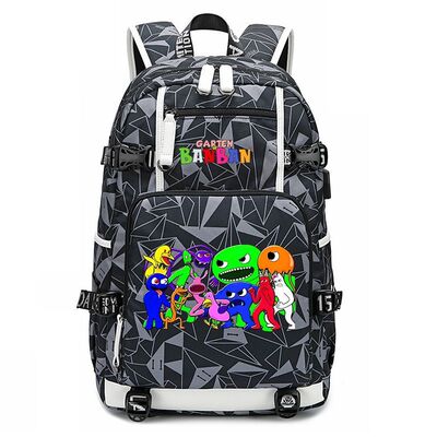 2024Garten of banban班班花园游戏周边双肩包学生休闲书包班班幼