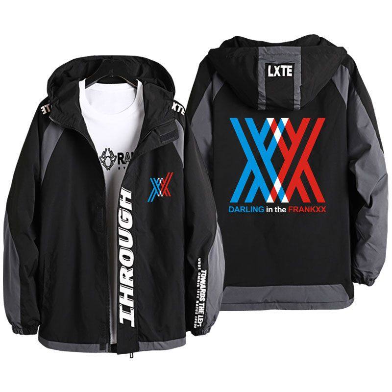 2024DARLING in the FRANXX 02莓动漫周边外套春秋冬款情侣装夹克