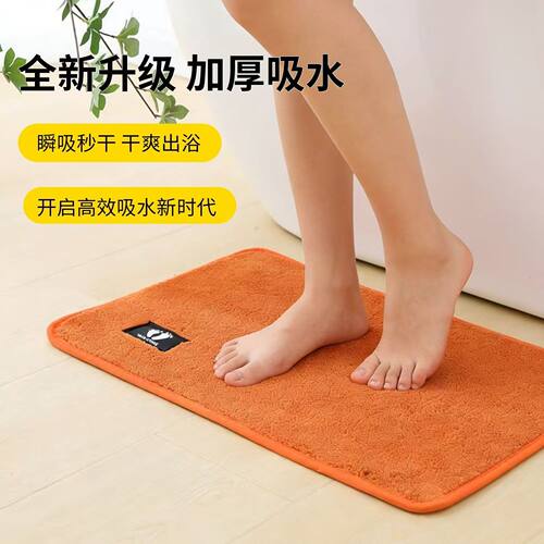 卫生间吸水防滑脚垫浴室垫地垫