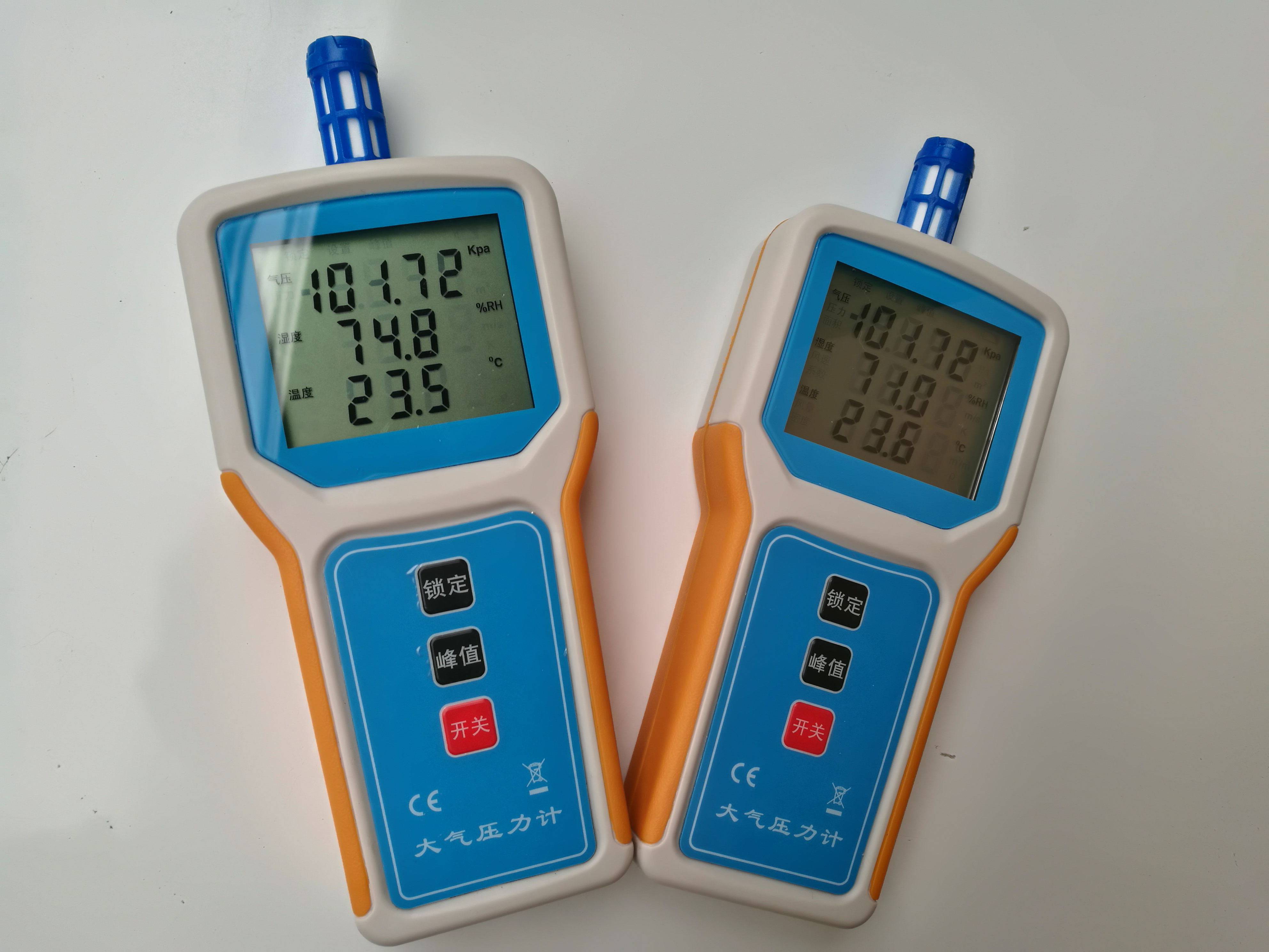 大气压力计dym数显空气温湿度测量仪by2003p温度空盒气压表温度计