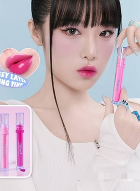 韩国新品lilybyred 新春冰雪系列两色眼影单色高光唇釉限量高颜值