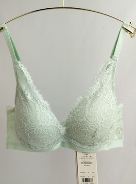 A32-黛*Premium金致姻缘软钢圈内衣女小胸聚拢文胸16R8893 NO退换