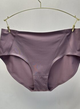 黛*专柜正品新款舒适中腰性感网纱平角小裤87-2337配11-1876