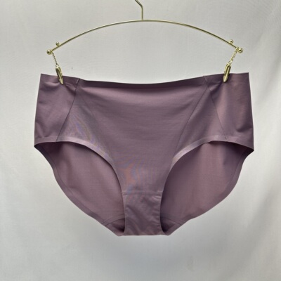 A16 黛*专柜正品新款舒适中腰性感网纱平角小裤87-2337配11-1876