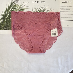 黛 1888可配套 芬蕾丝中高腰女士内裤 2347和11 no退换 1条装 A43