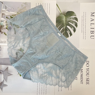 NO退换 87R2520文胸16R9045 黛 金致繁花中腰无痕亲肤透气小裤