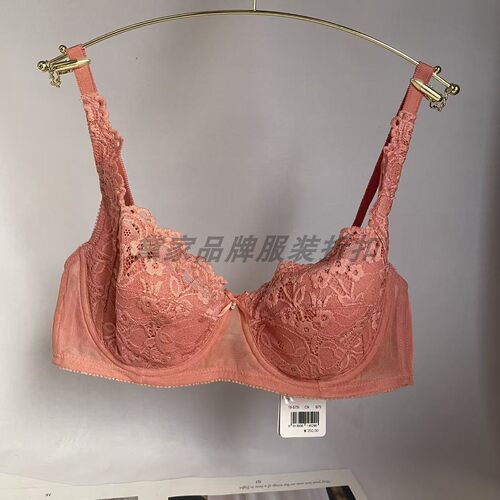 A50黛安*经典性感蕾丝内衣薄款女大胸U型美背文胸19-575I no退换