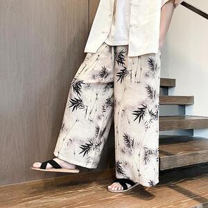 风沙滩裤休闲大码宽松裤电商A100-K2355-P55图片