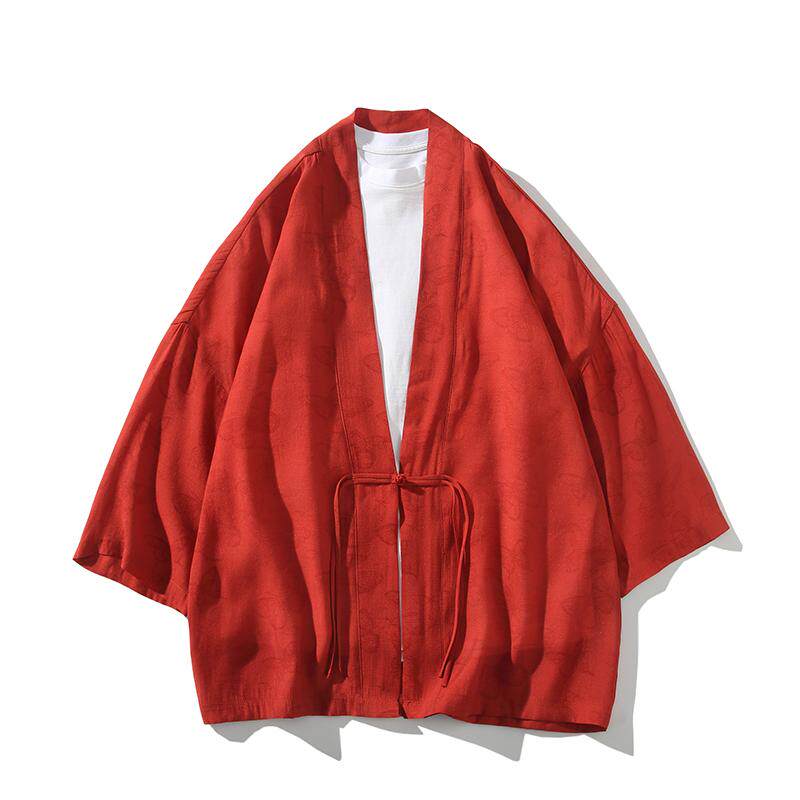 风汉服开衫披风道袍新中式大码夏季防防晒薄款A100-719-P45图片