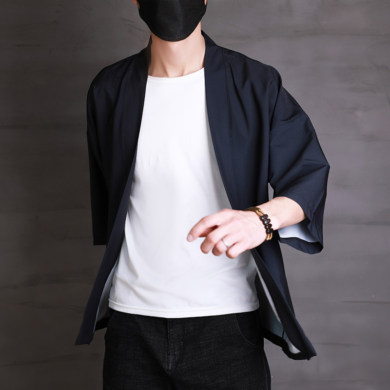 风夏季防晒纯色开衫DS-A100-881-P20,男装防晒衣,电商A100