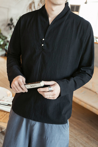 中国风汉服全棉衬衫2钱塘4018-C602-P40图片