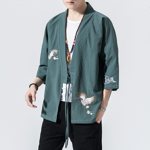 民族风绣花开衫电商A100-712-P30防晒服图片