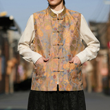 风唐装男士提花背心新中式风背心马甲A100-1316-P85，男装背心/马甲，电商A100