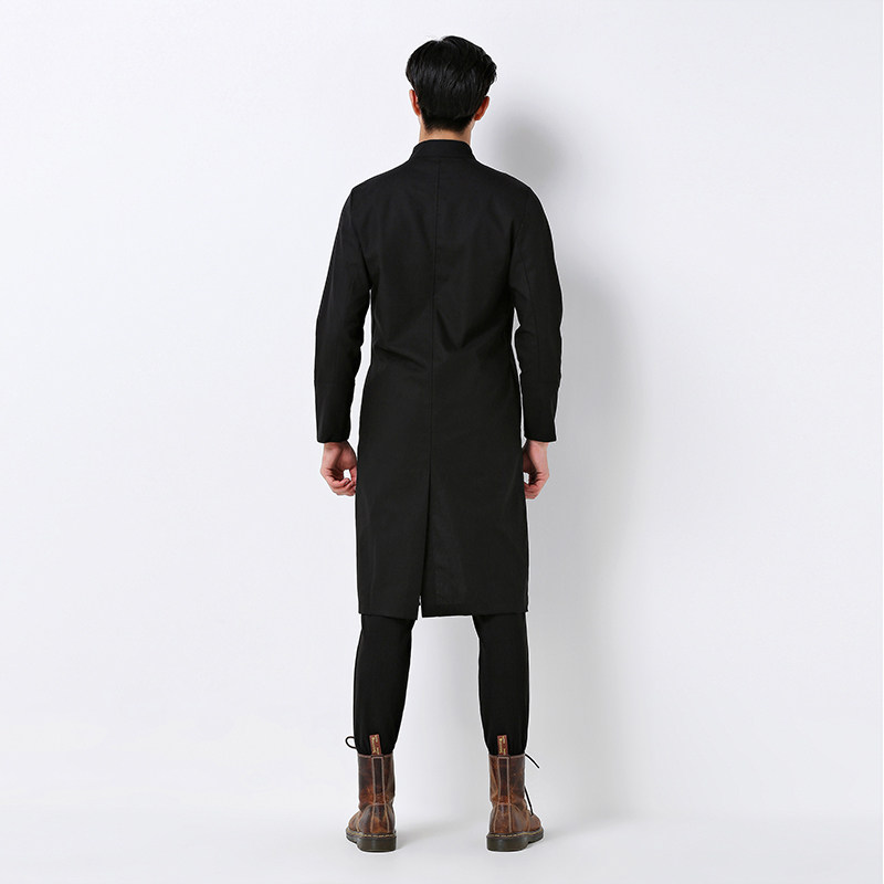 风绣花长外套电商A100-B31-P95,男装民族服装,电商A100