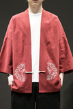 风汉服开衫刺绣盘扣精致防晒电商A100-731-p50男士宽松限68，男装民族服装，电商A100