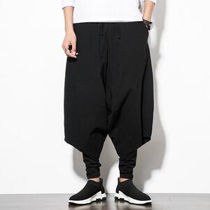 风新中式大码加绒垮裤电商A100-3618加厚-P65图片